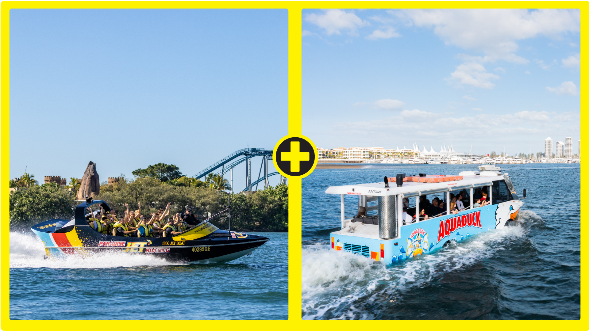 Jetboat Adventure Ride & Aquaduck Combo