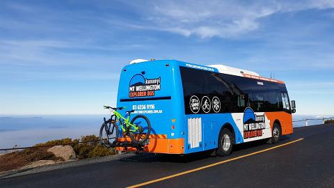 kunanyi/MT WELLINGTON EXPLORER BUS: ONE-WAY Tasmania Australia