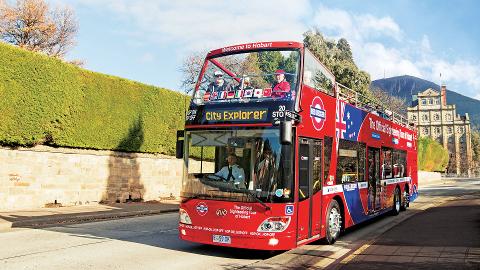 Bus Tour: Hobart city loop & Mt. Wellington Tasmania Australia