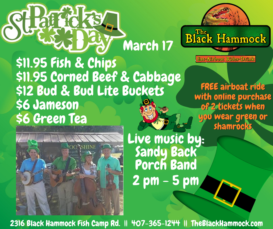 St. Patrick's Day Buy 2 Get 1 FREE