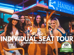 * Individual Seat Tour starting from Tin Roof (Public)