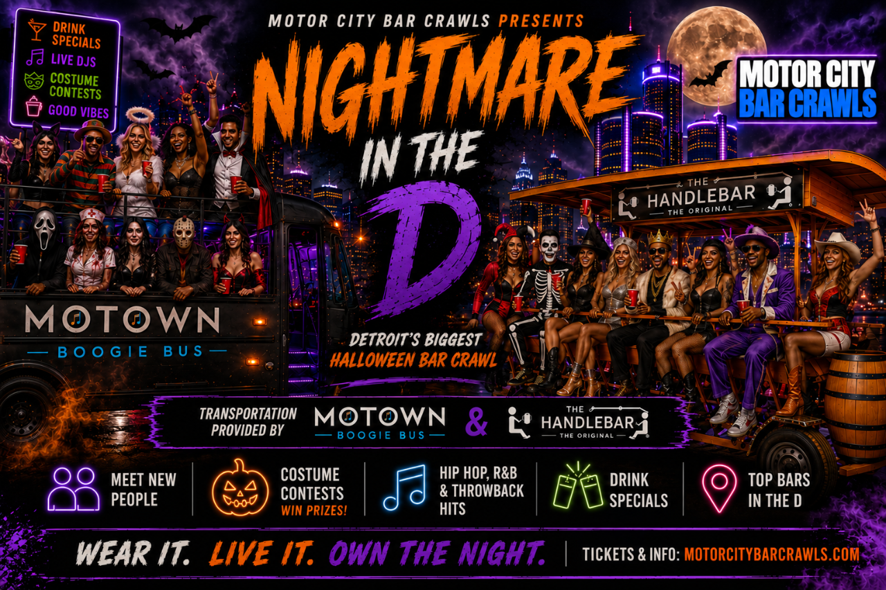 Nightmare in the D: Halloween Bar Crawl