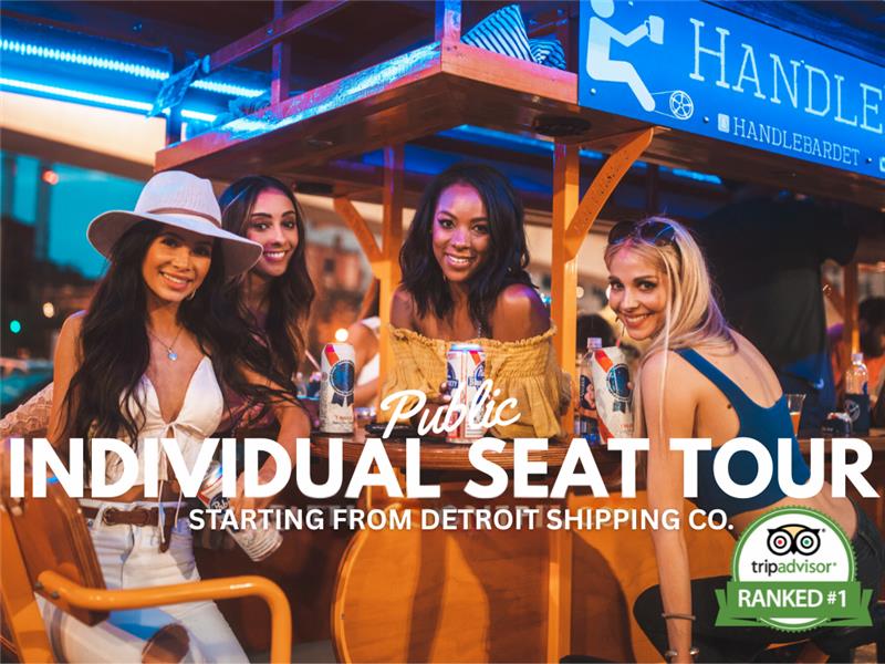 * Individual Seat Tour (Starts at Detroit Shipping Company)