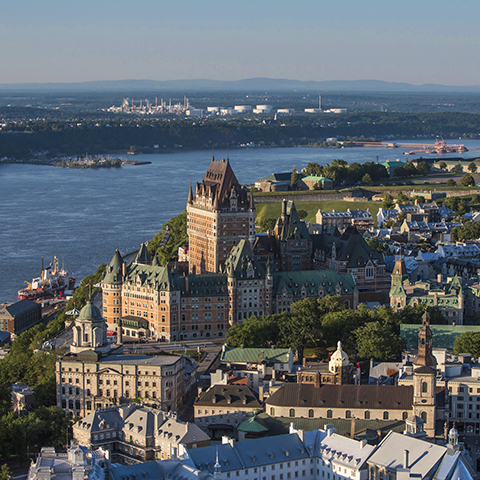 BIRD’S EYE VIEW OF QUEBEC CITY (BLACK FRIDAY AND CYBER MONDAY)
