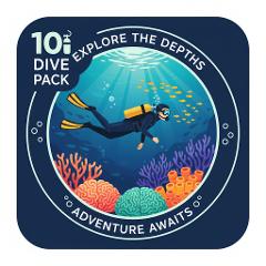 10PACK of dives