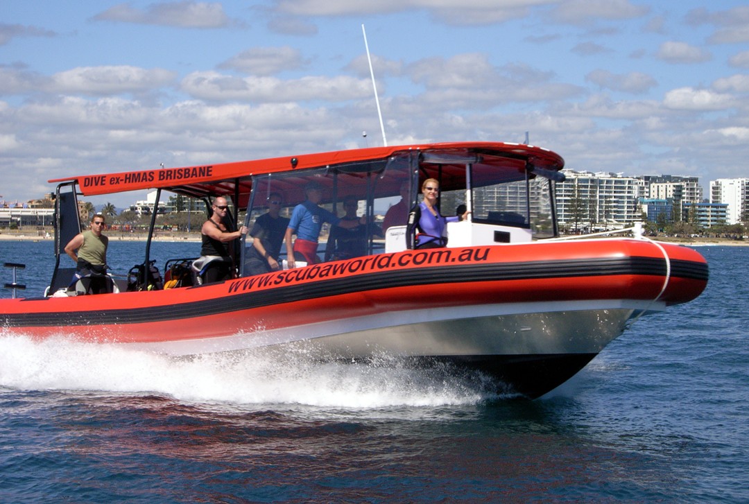 Double Dive exHMAS Brisbane Scuba World Reservations