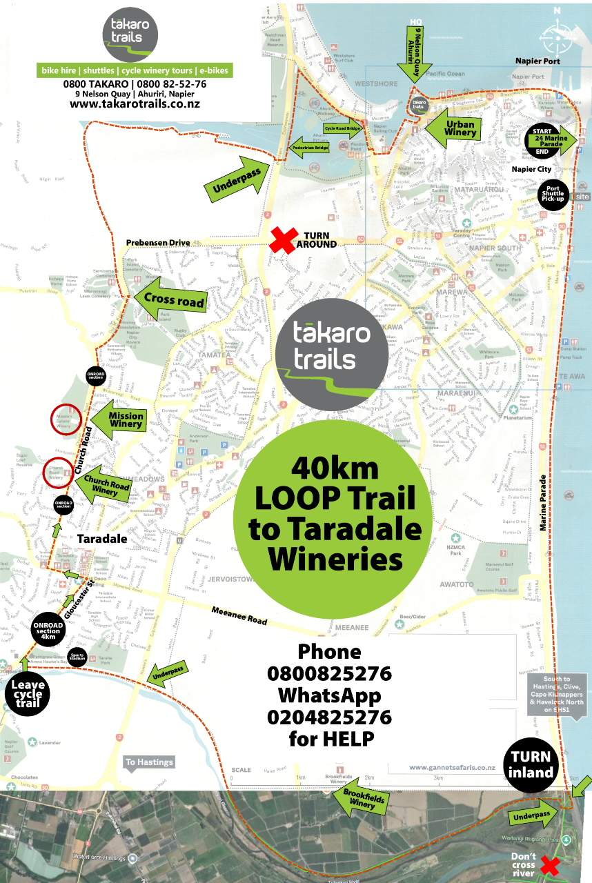 Tākaro Trails: CRUISE - Cycle to Wineries (EBIKE HIRE Self-Guided Ride) — Hawke's Bay - Photo 1