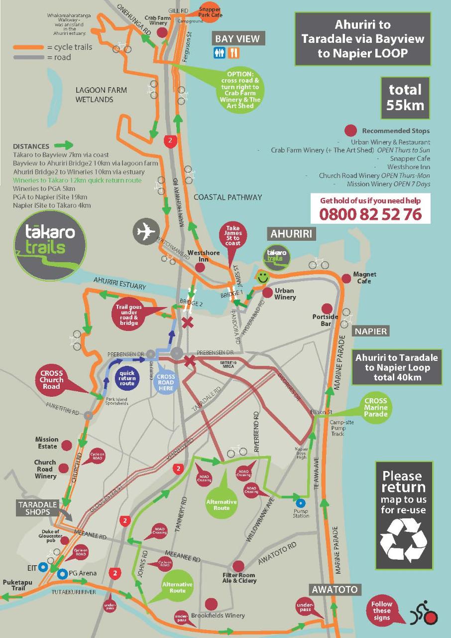 Tākaro Trails: Sip, Cycle, Soak with Ocean Spa — Hawke's Bay - Photo 5