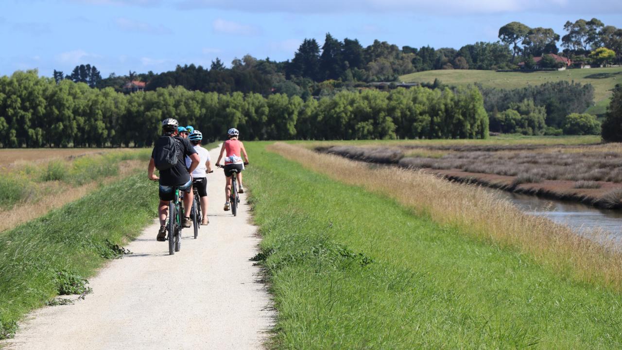 Ahuriri - Taradale Loop Tour – EBIKE half or full day options (20-50km)