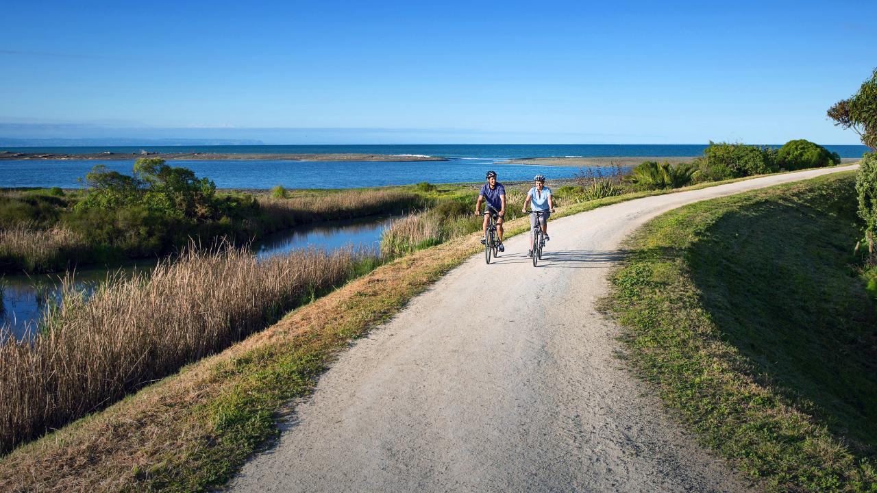 Ahuriri to Cape Coast EBIKE OPTION (26 km, 3 wineries)