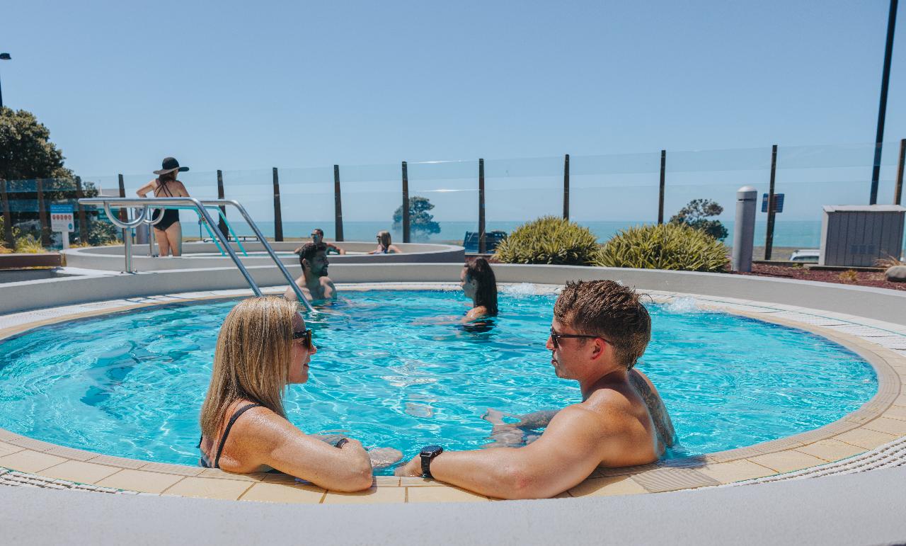 Tākaro Trails: Sip, Cycle, Soak with Ocean Spa — Hawke's Bay