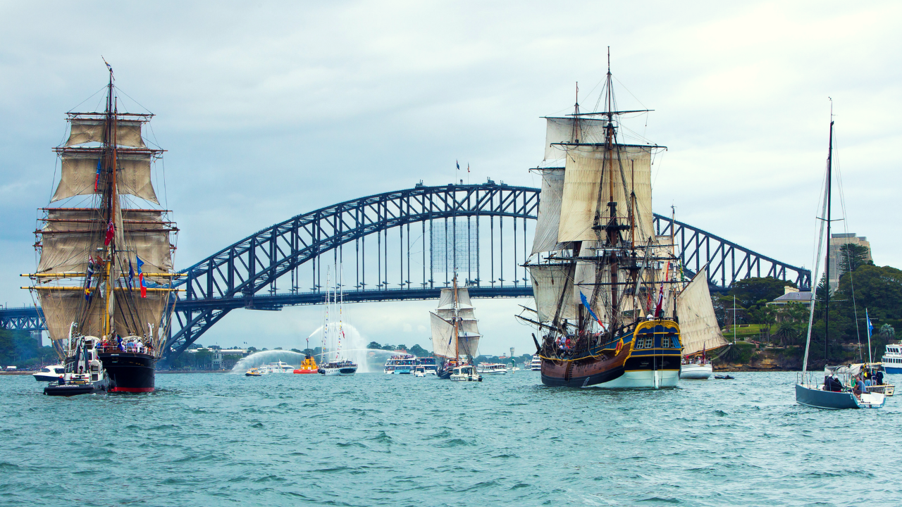 James Craig Australia Day - Tall Ships Race Cruise