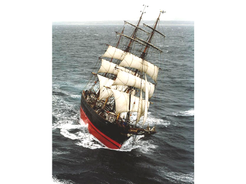 tall ship james craig voyage from sydney to hobart for the