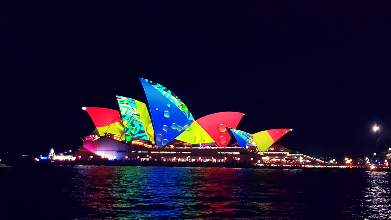 Waratah - Vivid Sydney Cruise