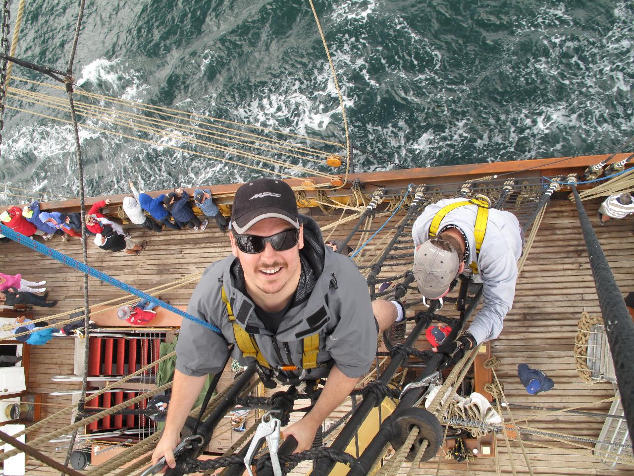 James Craig Alongside Climbing Experience