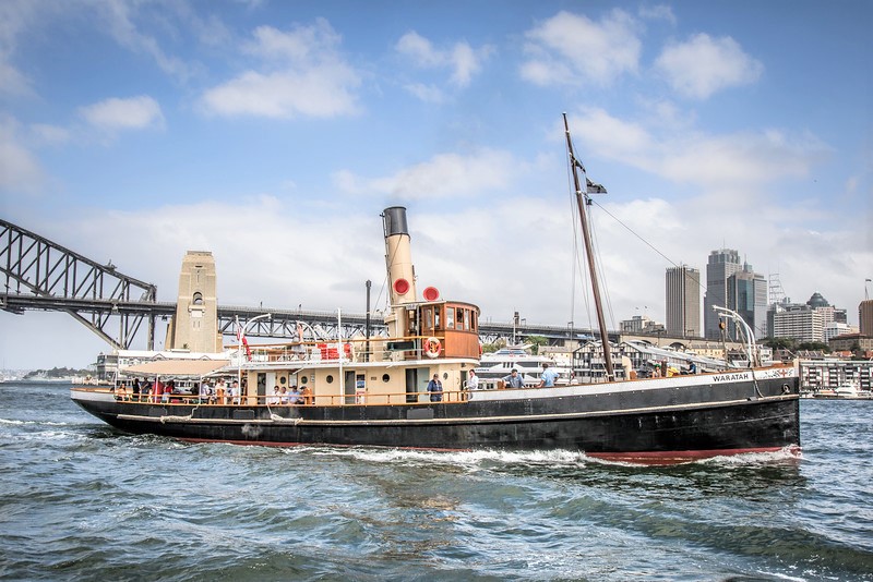 Waratah Sydney Harbour Bridge 90th Anniversary Sydney Heritage