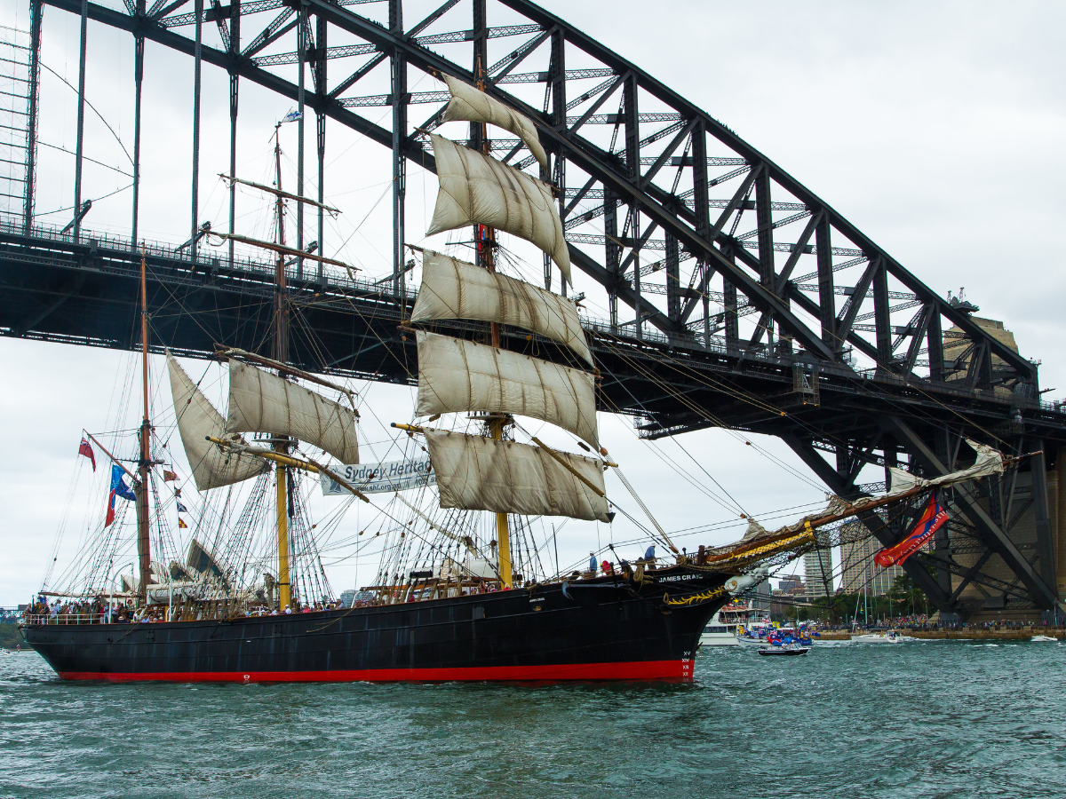 James Craig Holiday Harbour Cruise - 2nd October 2022