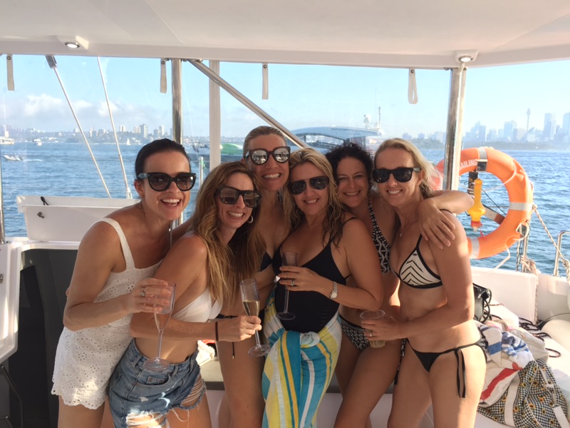 Hen's Party Catamaran Package for up to 43 people