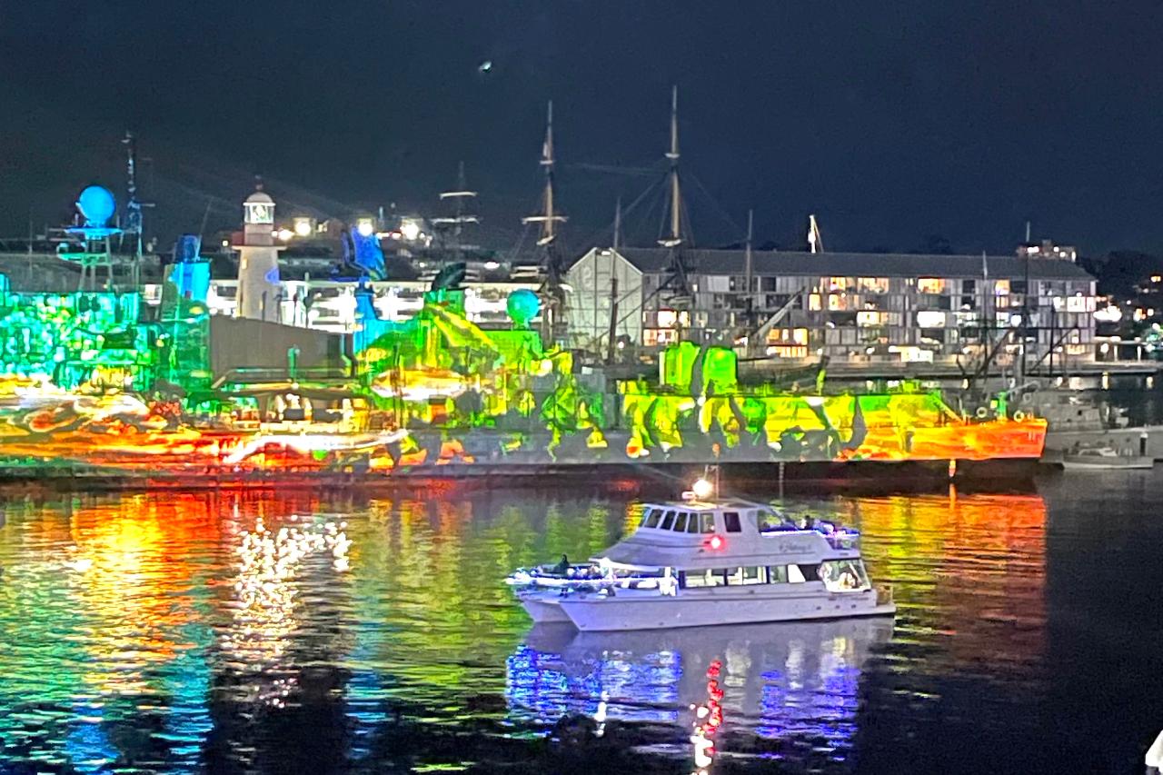 Vivid Sydney Intimate Catamaran Cruise on Fleetwing II