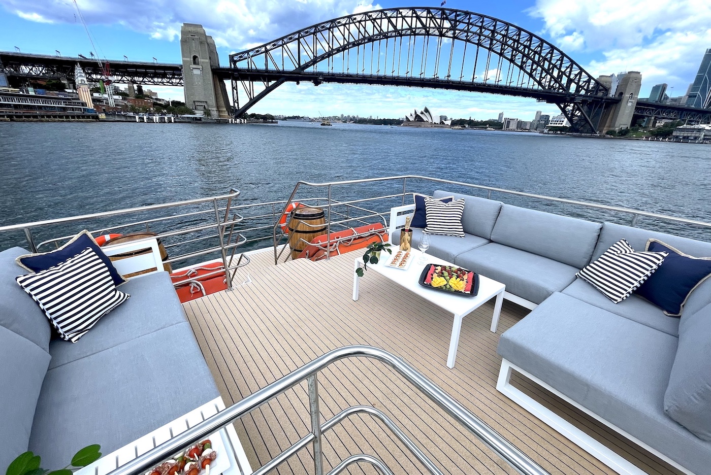 Vivid Sydney Intimate Catamaran Cruise on Heaven