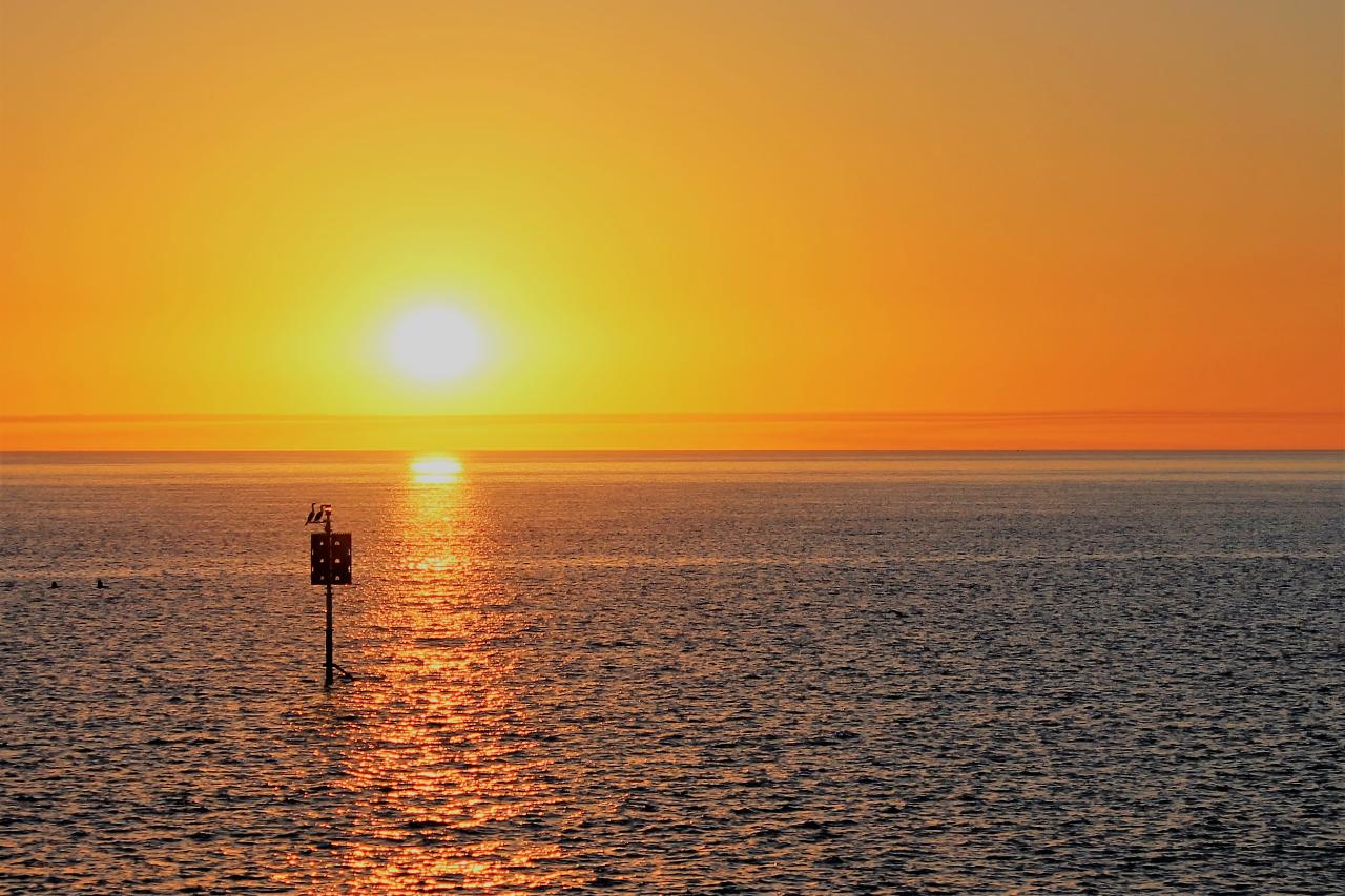 Sunset Cruise on glass bottom boat