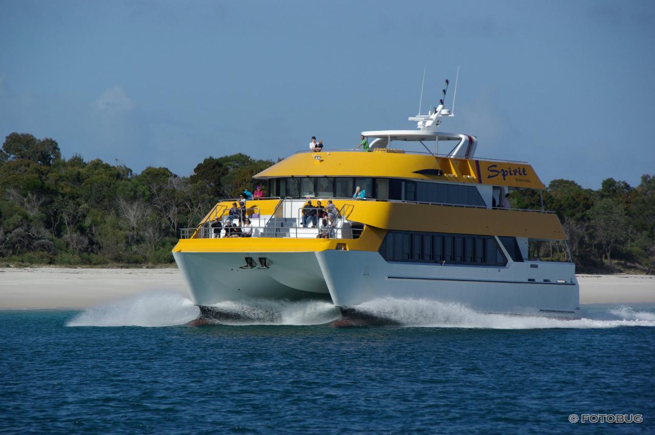 Kingfisher Bay Fraser Island Fast Cat Transfer (Private Charter)