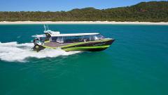 Viper Jet ride: Fringing Reef snorkel + Whitehaven + Hill Inlet