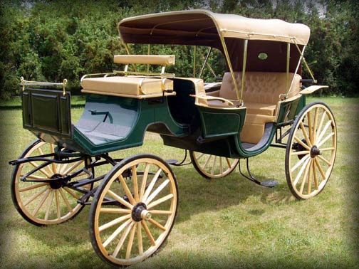 Vis-A-Vis Carriage (Seats 6 passengers) Highland Park - Carriage ...