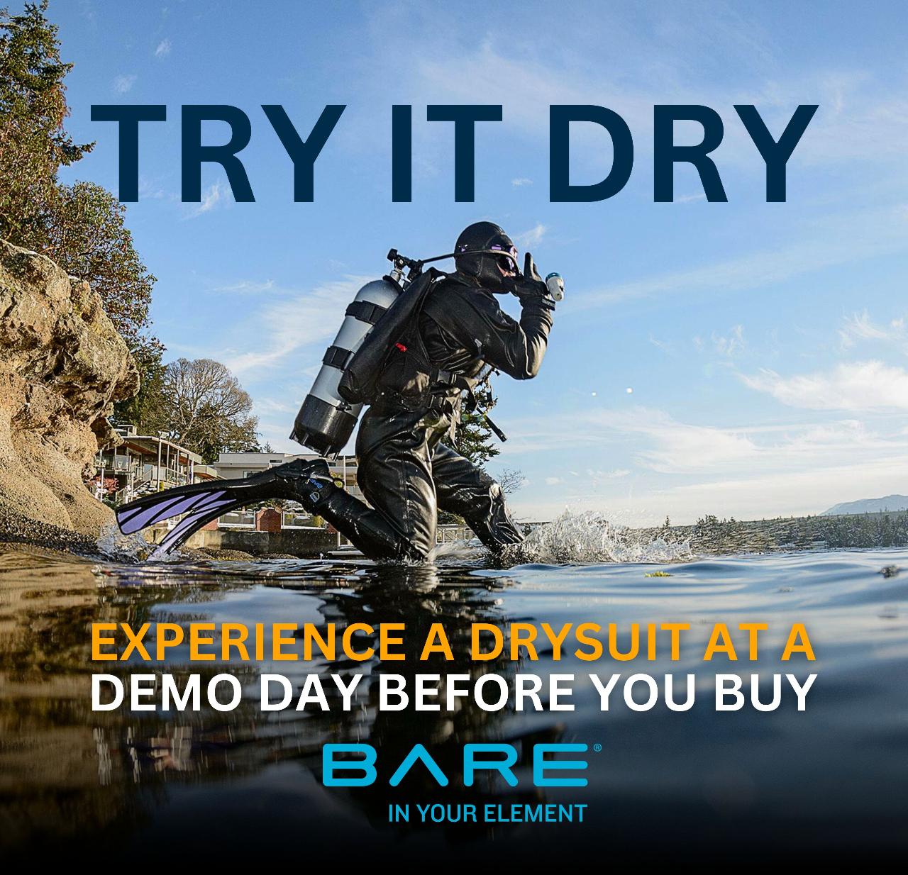 Try it Dry FREE EVENT - Dry Suit Demo