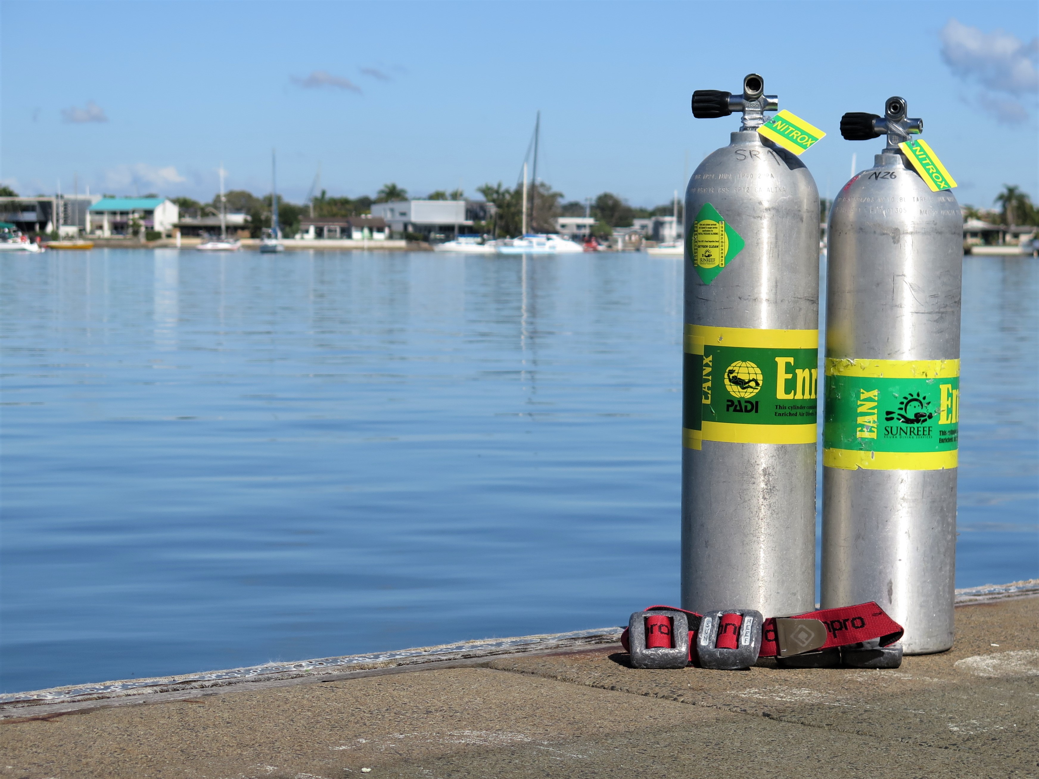 PADI Enriched Air Nitrox Course on the ExHMAS Brisbane (includes Tanks