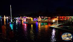 Christmas Boat Parade on Whale One