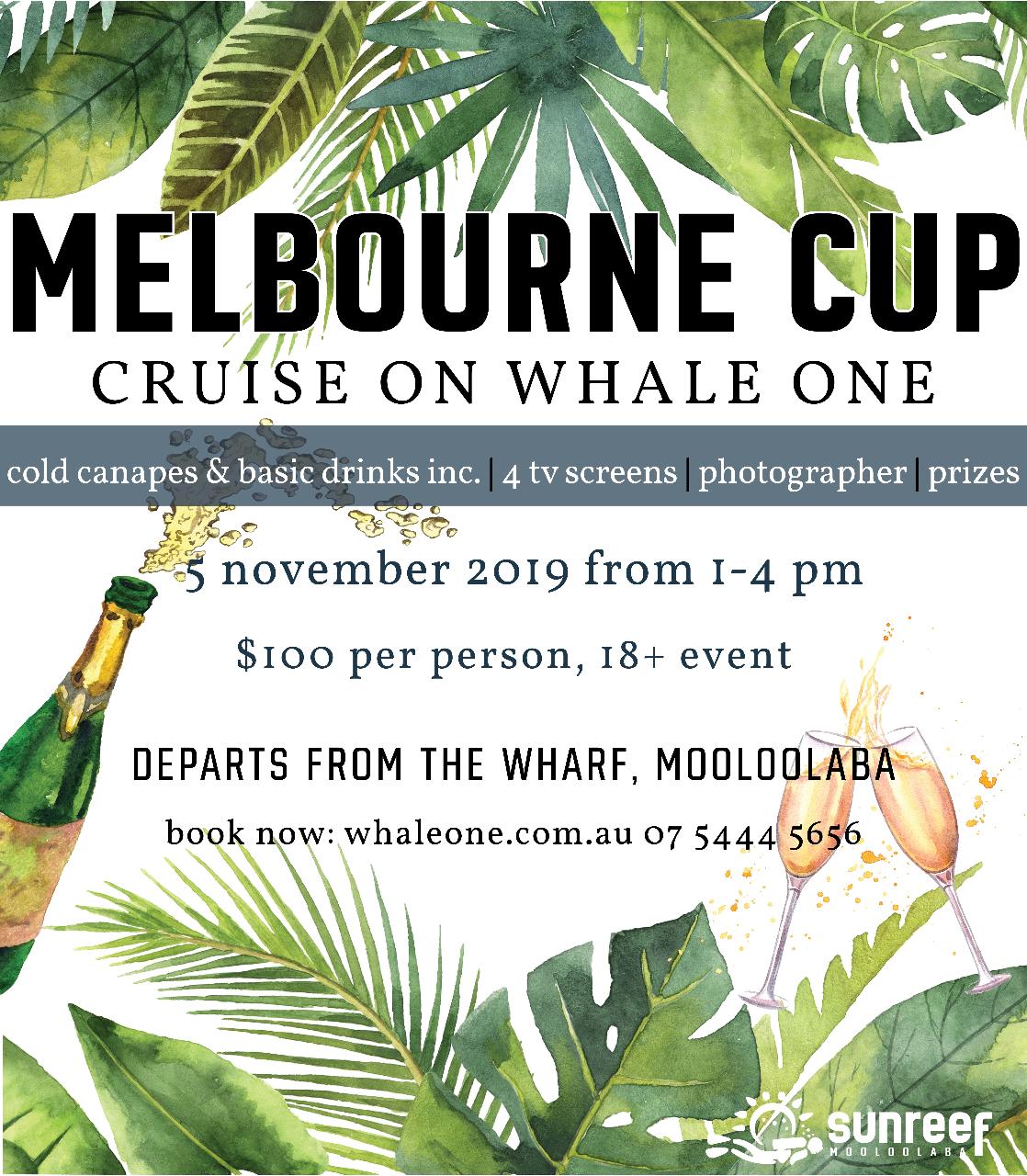 zMelbourne Cup Cruise on Whale One