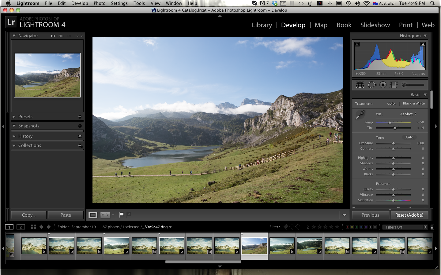 Adobe Lightroom Editing - Beginners