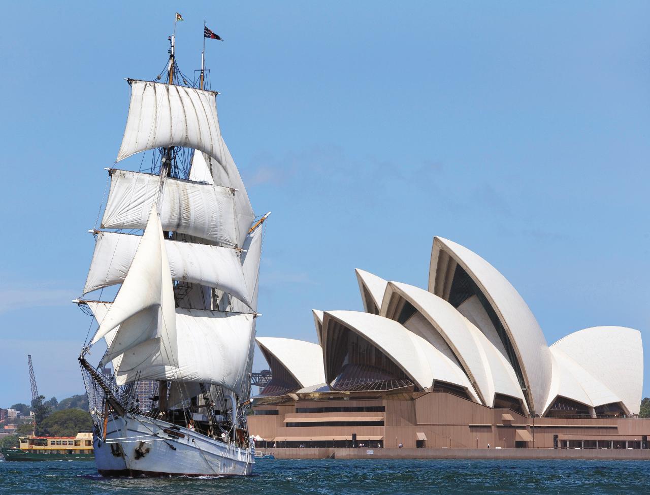 tall ships lunch cruise sydney