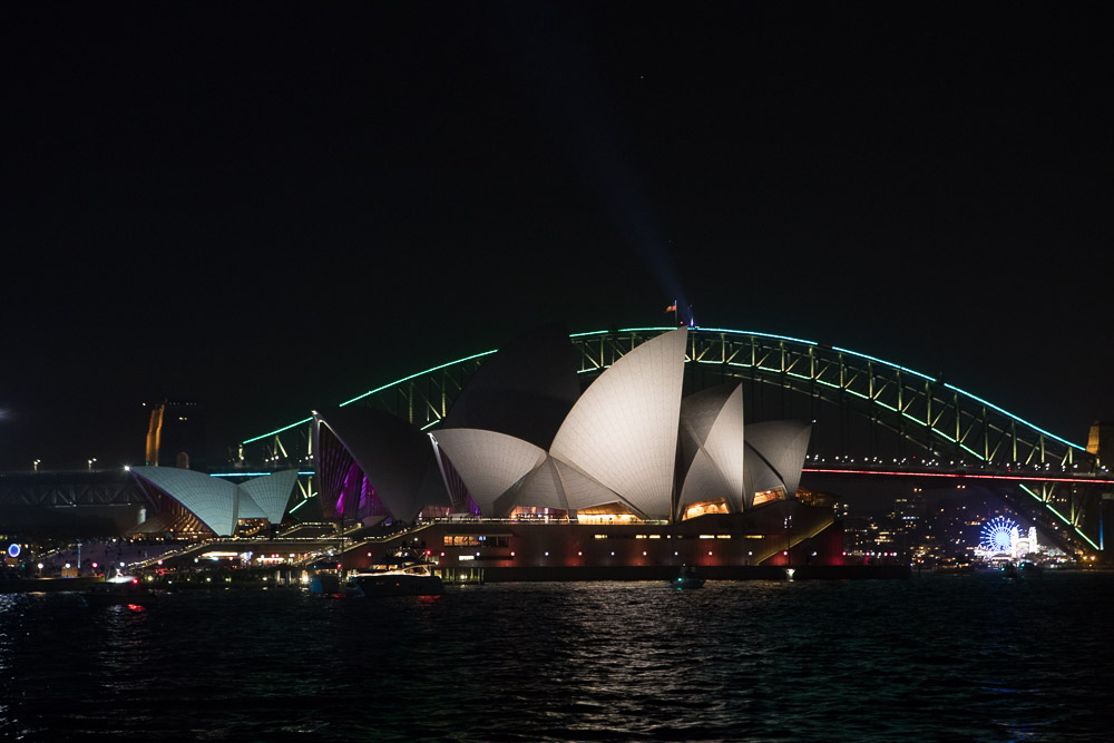 Vivid Light Tall Ship Cruise