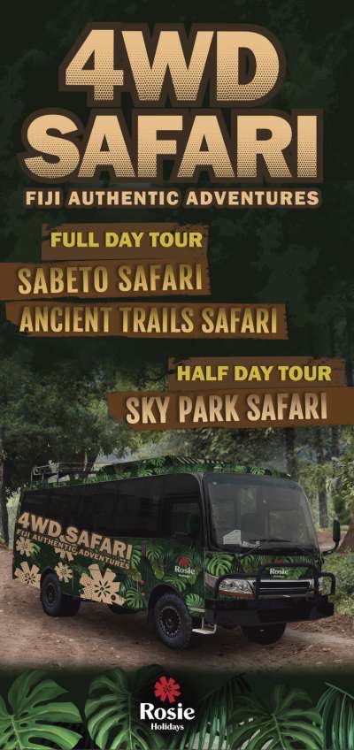 Nausori Highland Sky Park Safari - Min 10 Pax	Ex Nadi Hotels		