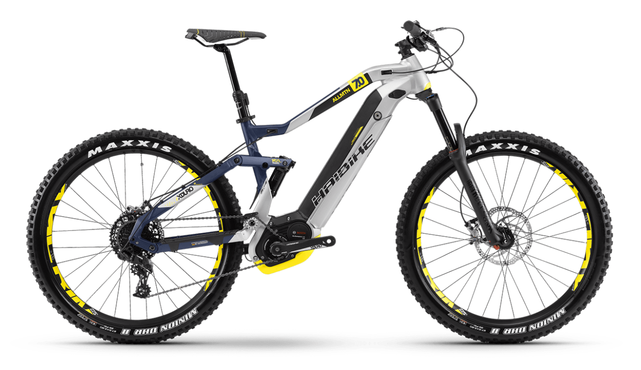 Bike Hire - HaiBike X-DURO ALLMTN 7.0 Dual Suspension Electric MTB (MED) - Per Day