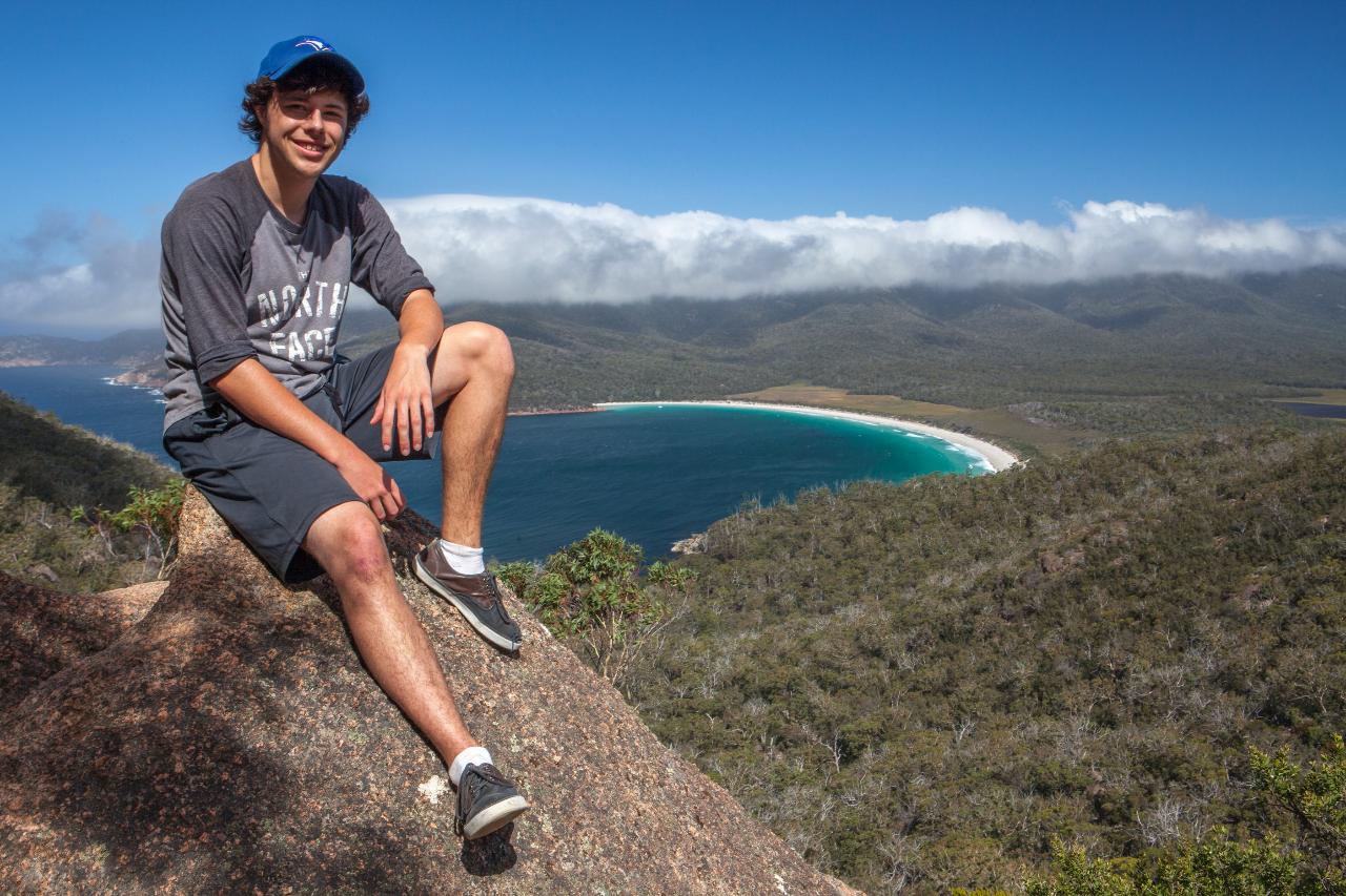 Launceston to Hobart via Wineglass Bay