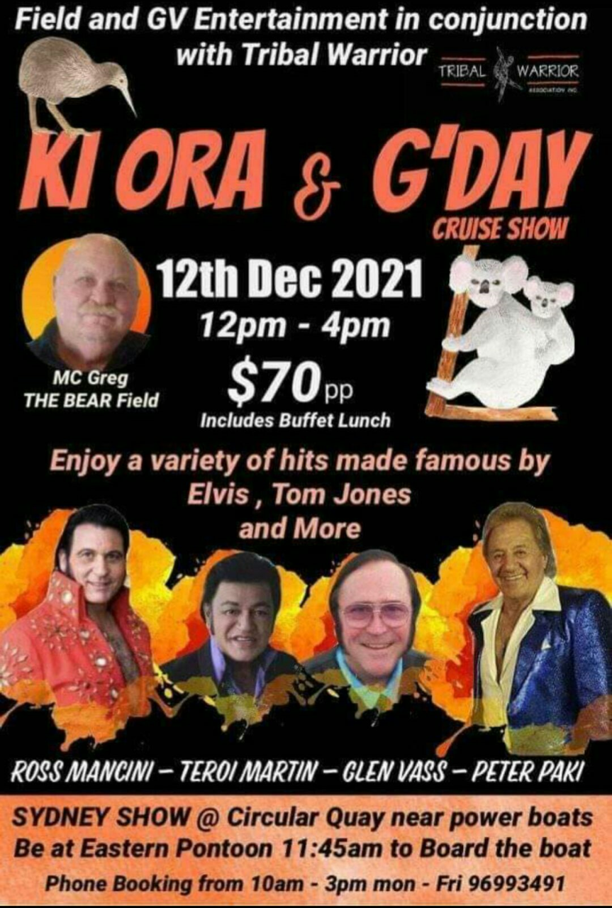 Kiora and G'day Cruise Show 