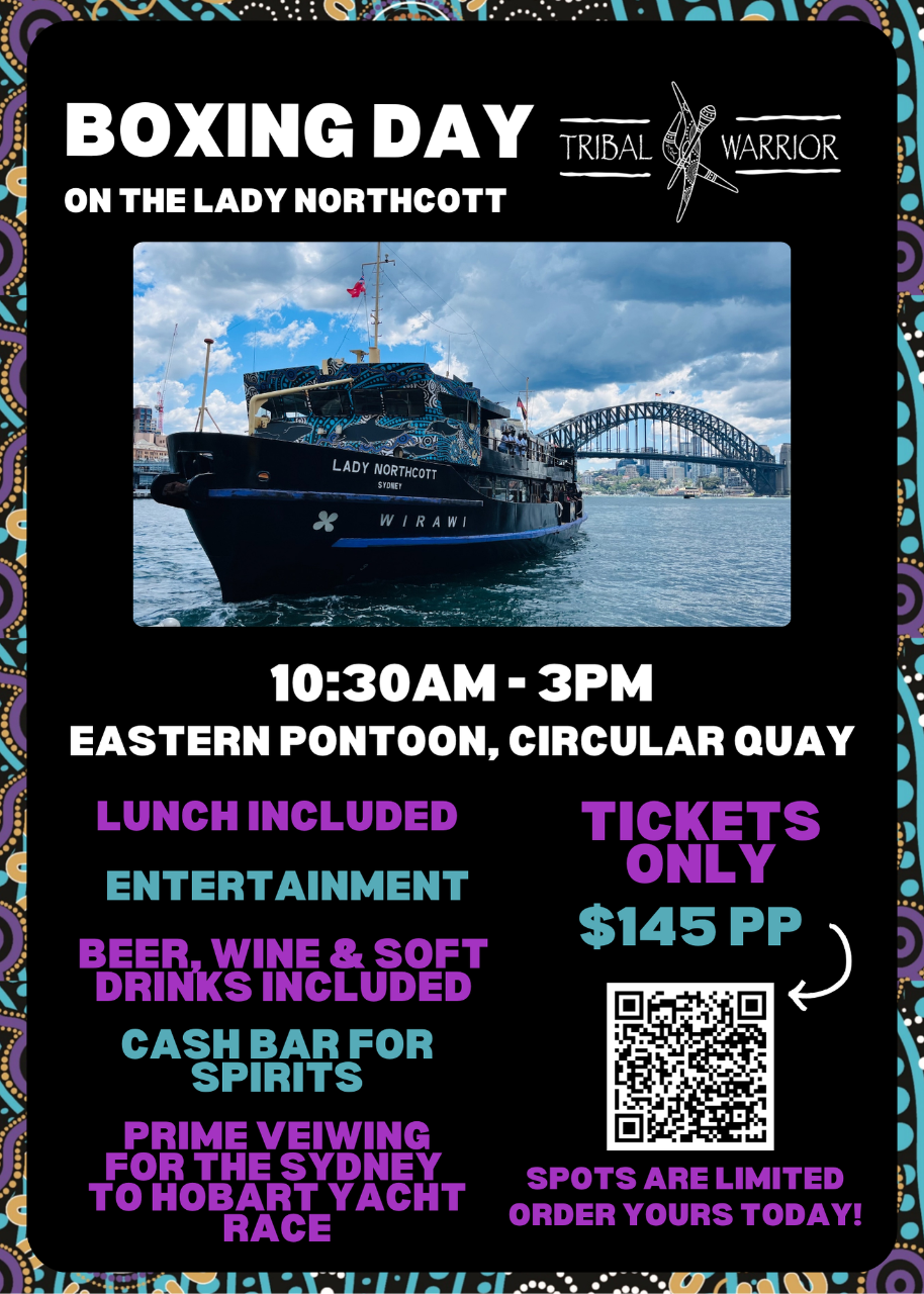 Boxing Day on the Lady Northcott "Wirawi"