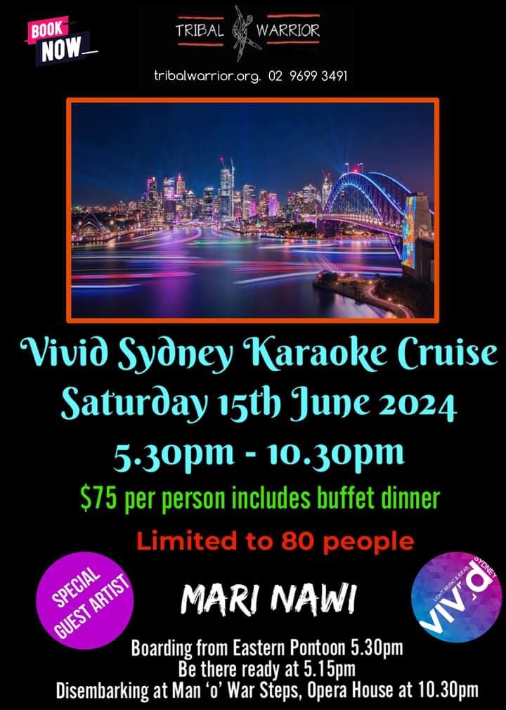 Vivid Sydney Karaoke Cruise
