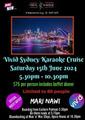 Vivid Sydney Karaoke Cruise