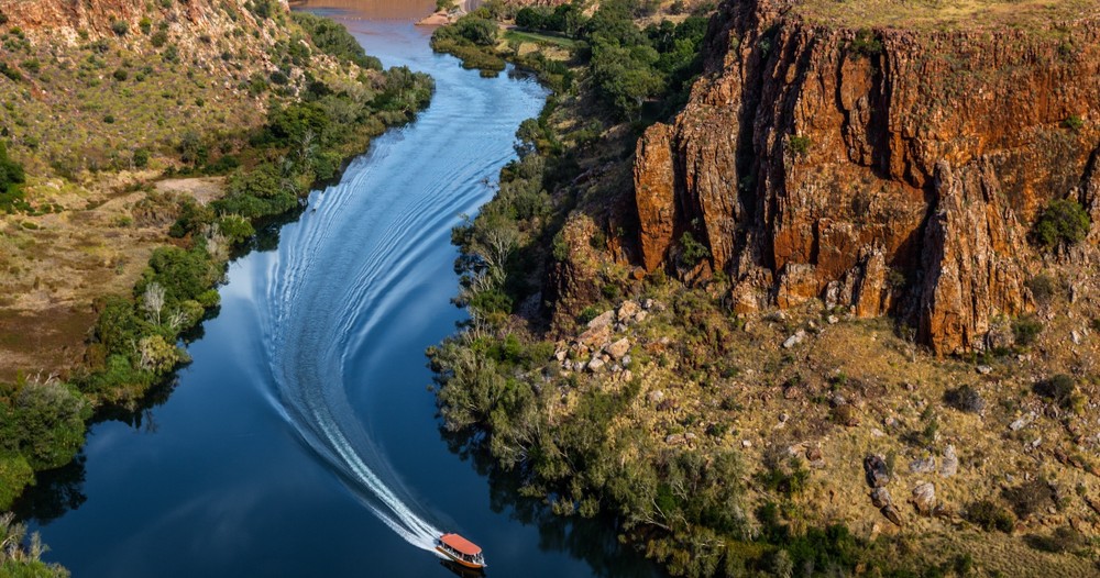 Ord River Discoverer with Sunset (J3)