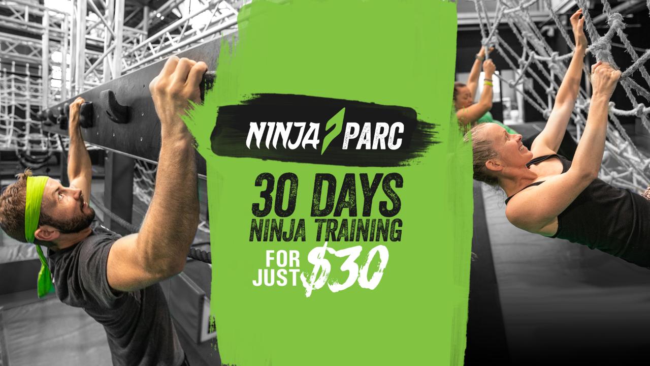 30 days training classes for just $30