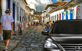 Transfer Rio de Janeiro x Paraty mit Deutschsprachigem Driver Guide - Preis p. Fahrzeug 1-3 Passagiere