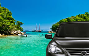 Transfer Rio de Janeiro x Angra dos Reis mit Deutschsprachigem Driver Guide - Preis p. Fahrzeug 1-3 Passagiere