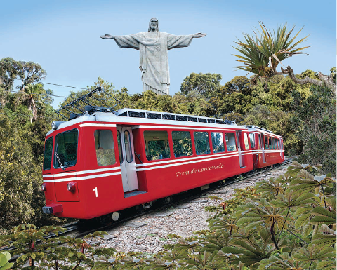 Um Dia no Rio - Cristo Redentor em Trem, Pão de Açúcar, Maracanã, Catedral, Selarón e almoço