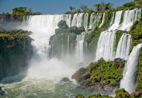 Iguassu - Argentinian Side of the Falls (From Argentina)