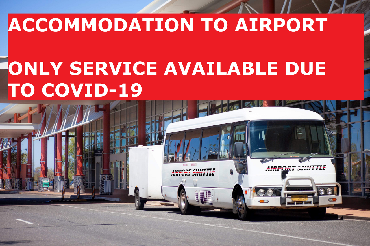 Airport Shuttle - Accommodation to Airport - LIMITED SCHEDULE DUE TO COVID-19