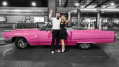 $649 | Neon Pink Cadillac | Traditional